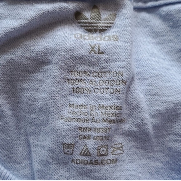 Adidas Baby Blue T-shirt - Picture 5 of 5